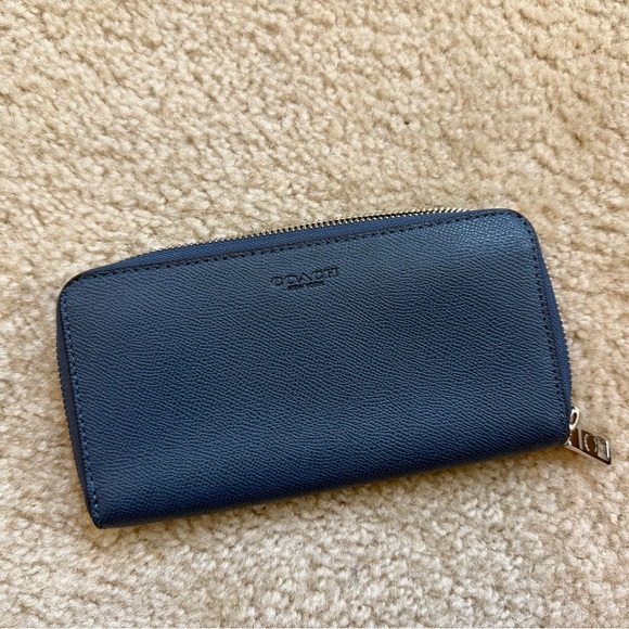 ACCORDION WALLET IN CROSSGRAIN LEATHER (COACH F58107) - Picture 1 of 3